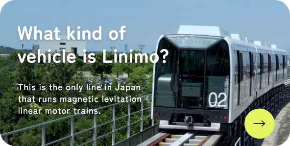 What kind of vehicle is Linimo?